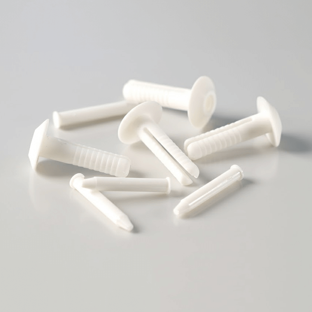 25mm PVC Hygienic Drive Rivets Pack of 100 Image