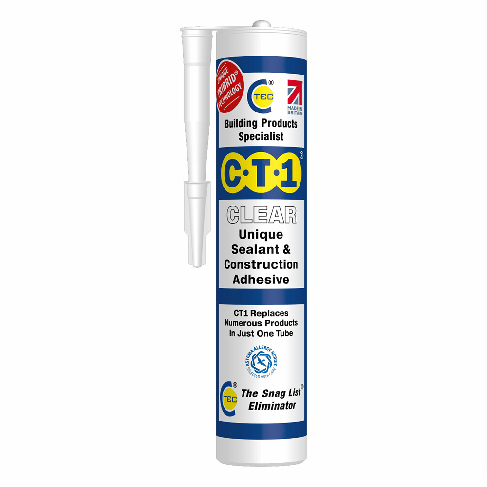 CT1 Sealant And Construction Adhesive Clear 290ml Image