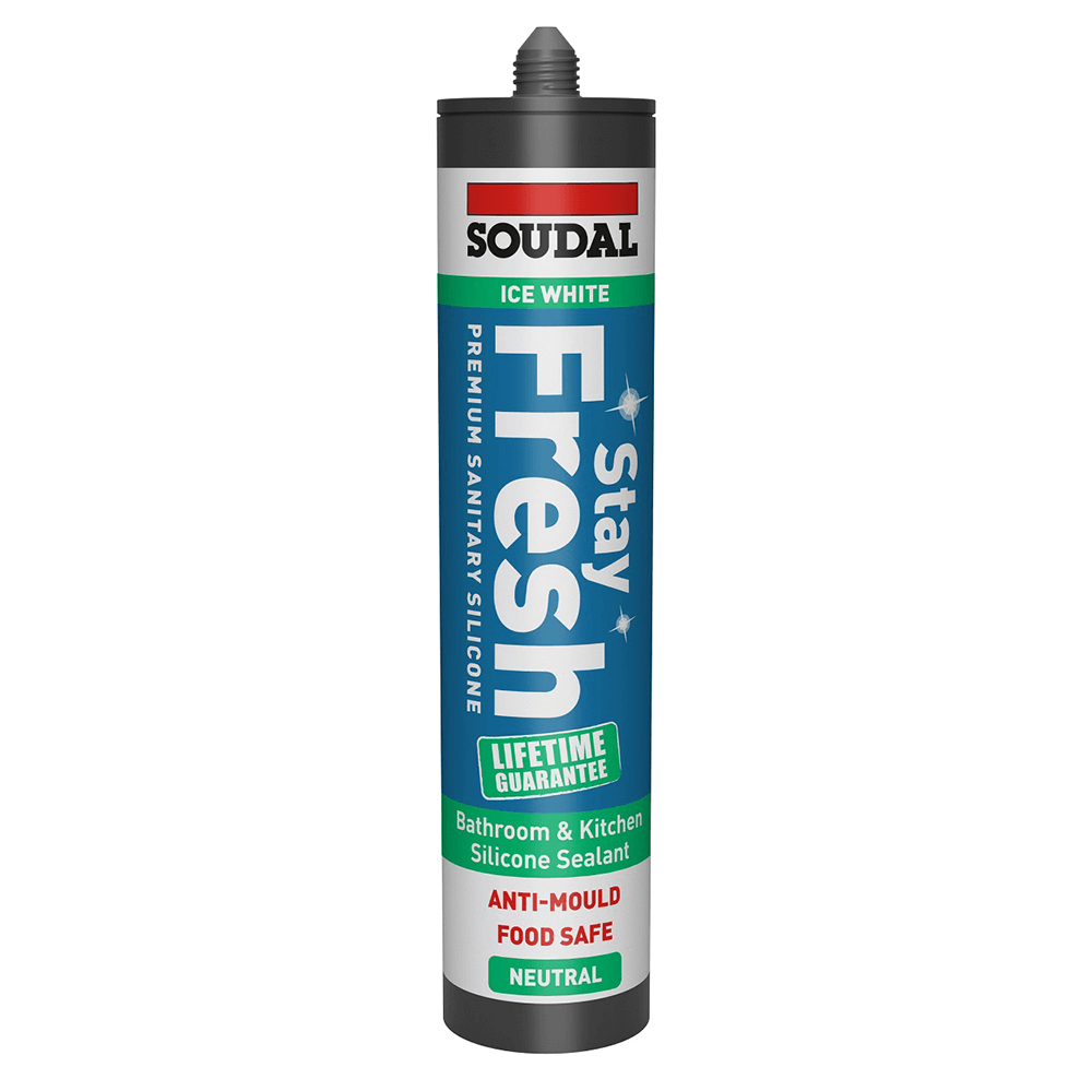 Soudal Stay Fresh Anti-Mould White Silicone 300ml image