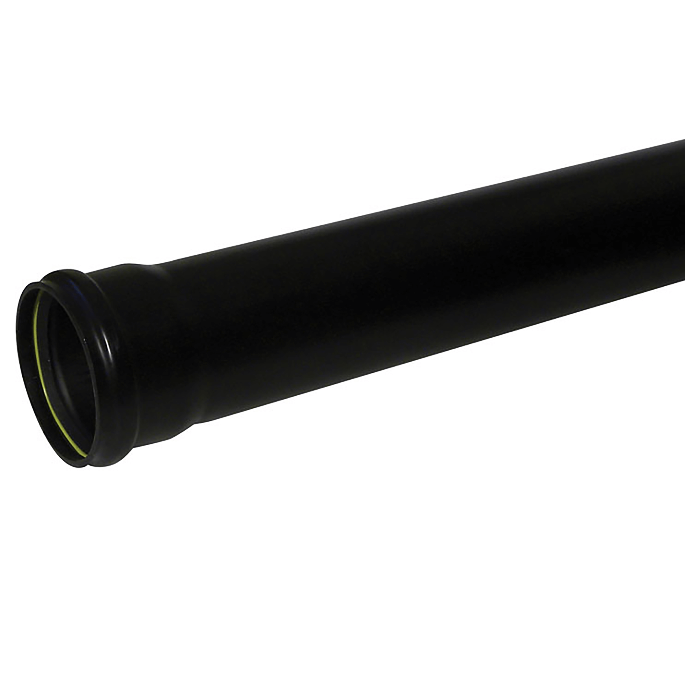 Kayflow 110mm Superdeep Black Single Socket Pipe 3m image
