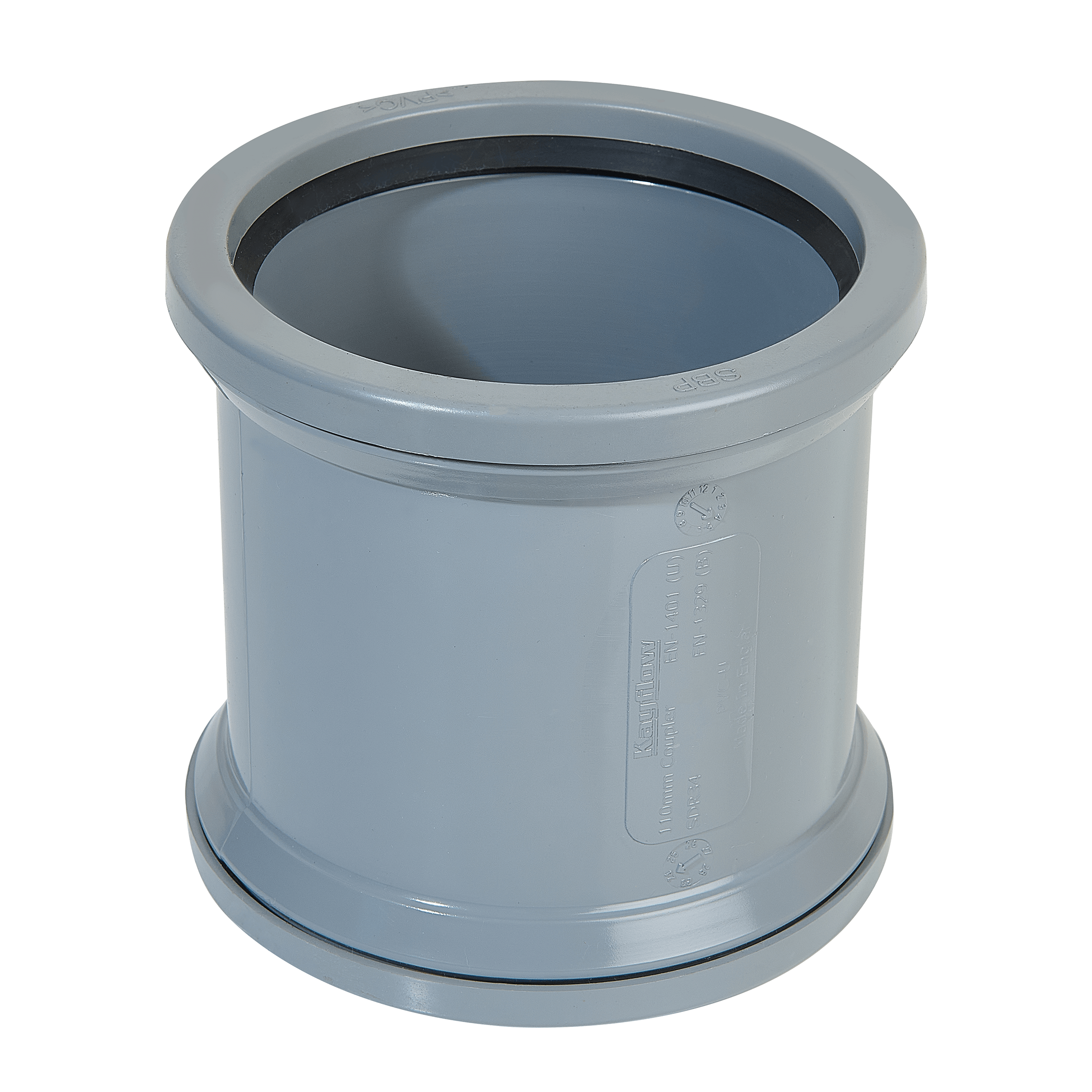 Kayflow 110mm Superdeep Grey Pipe Coupler image