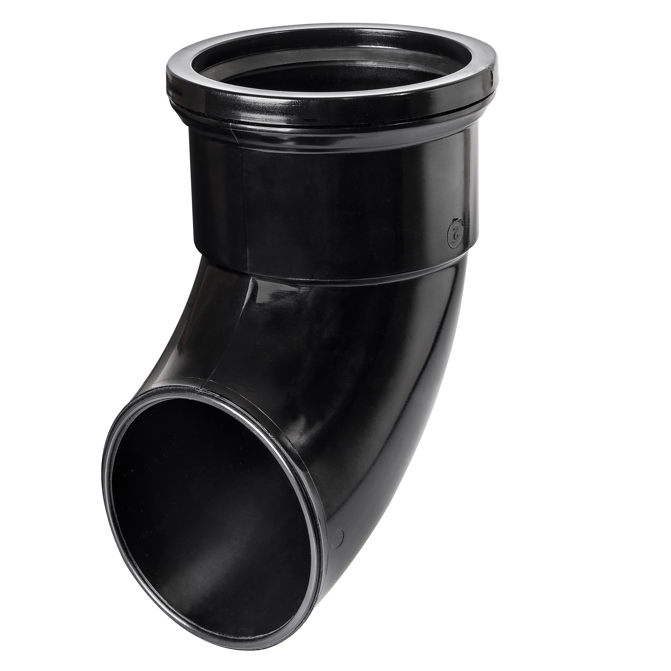 Kayflow 110mm Superdeep Black Pipe Shoe image