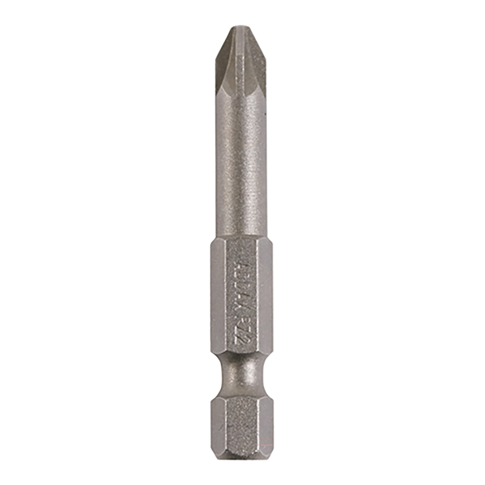 50mm Timco PZ2 S2 Steel Pozi Driver Bits – Pack of 5 Image