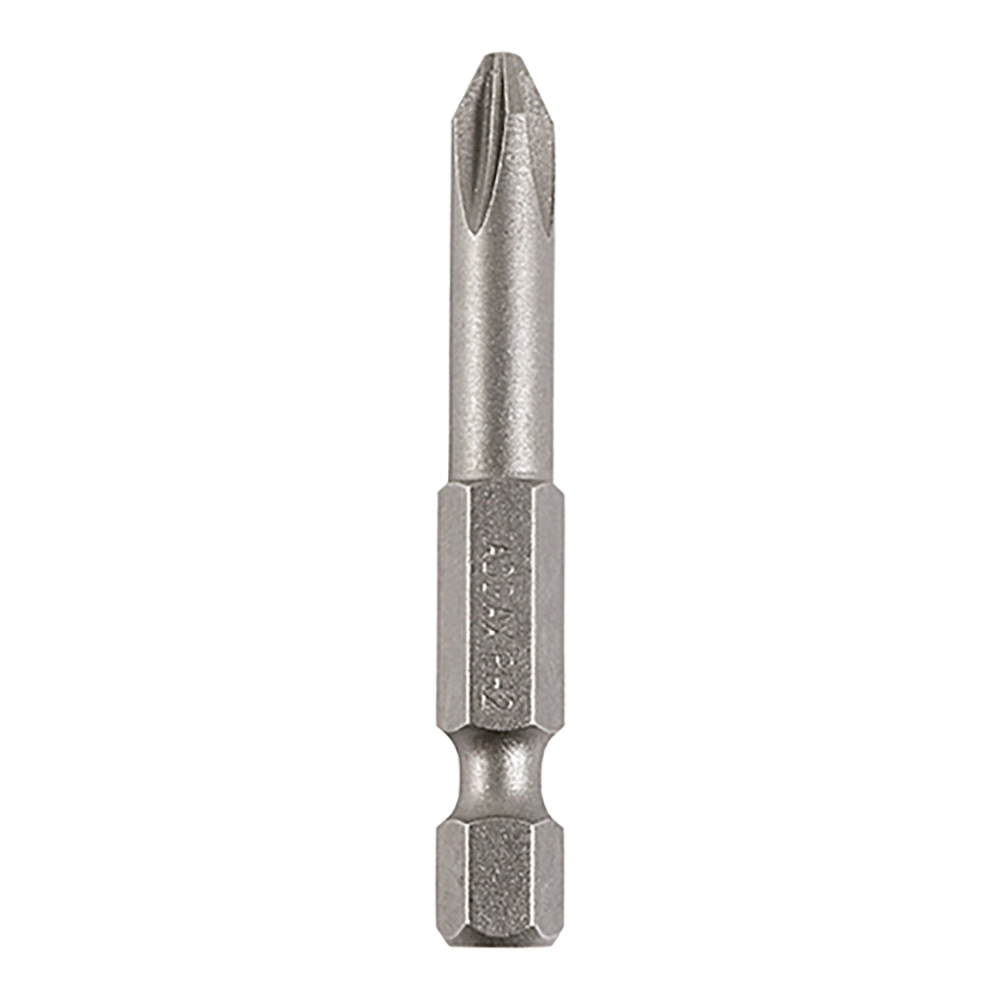 50mm Timco PH2 S2 Steel Phillips Driver Bits – Pack of 5 Image
