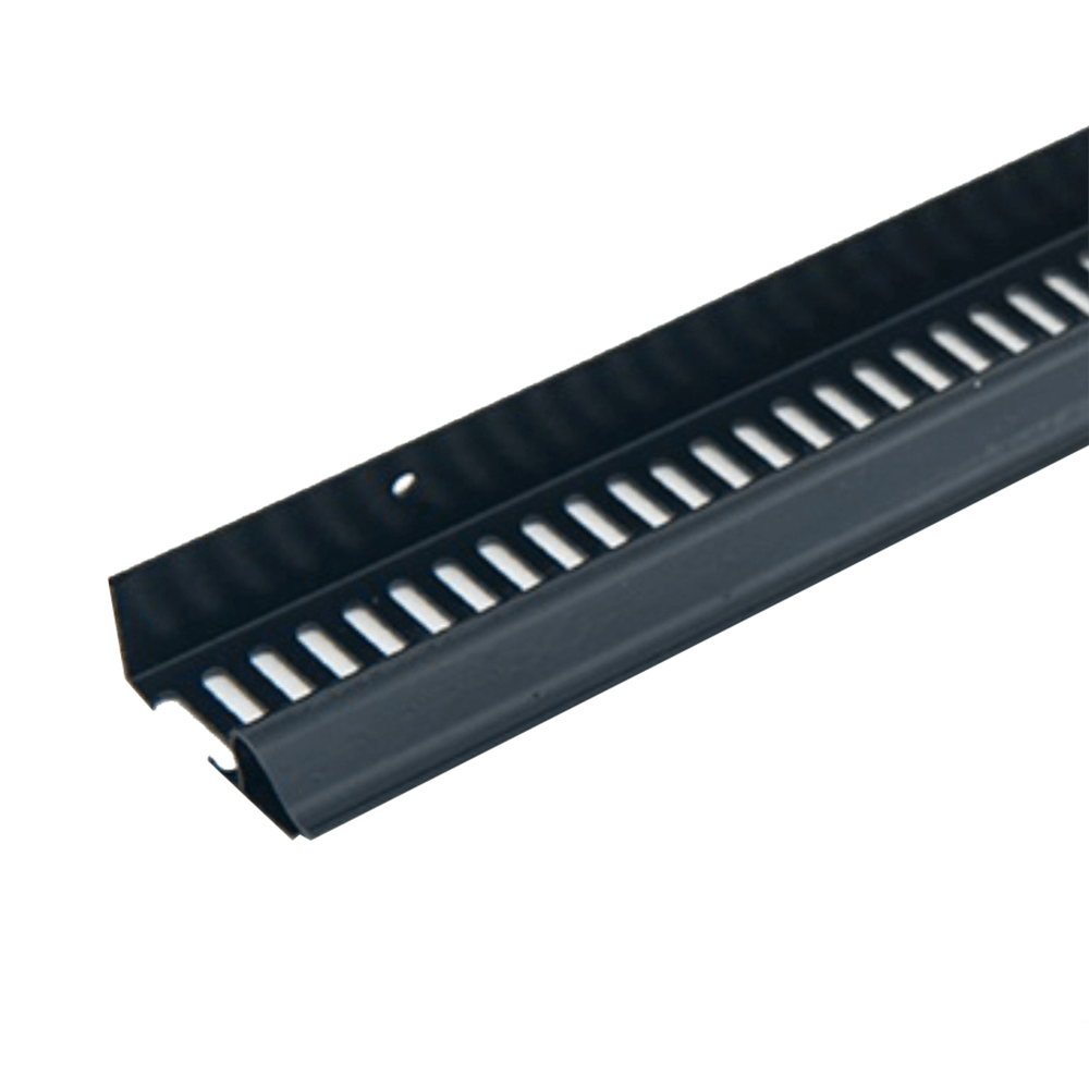 10mm Continuous Black Soffit Vent Strip 2.4m Image