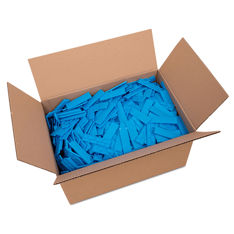 5mm x 28mm Blue Flat Packers Box of 1000 image