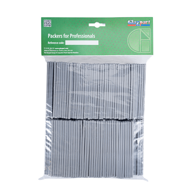 4mm x 28mm Grey Flat Packers Bag of 100 image