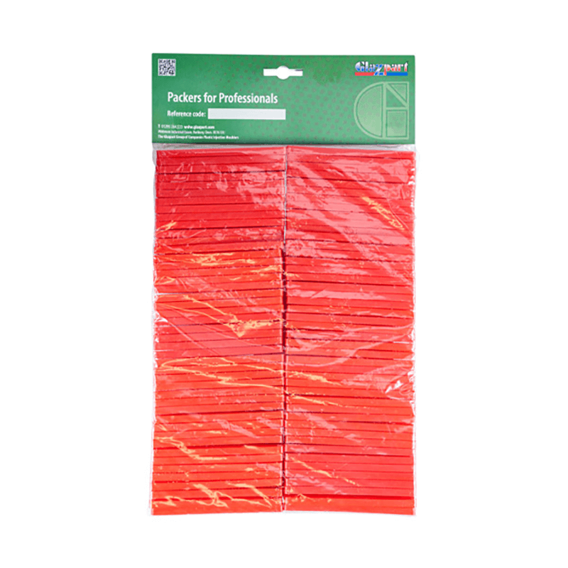 6mm x 28mm Red Flat Packers Bag of 100 image