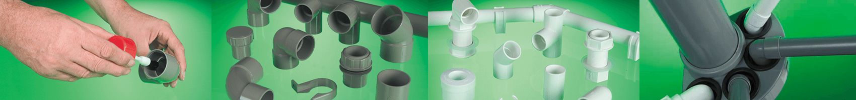 32/40mm White Solvent Weld Waste System (RAL9003)