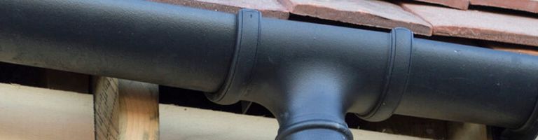 Anthracite Grey Guttering & Downpipe