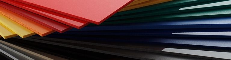 Coloured PVC Foam Sheets