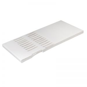 9mm White uPVC Double Vented Soffit Boards image