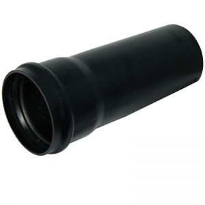 110mm Black Round Downpipe image