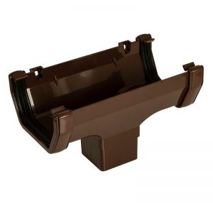 Brown Square Line Guttering image