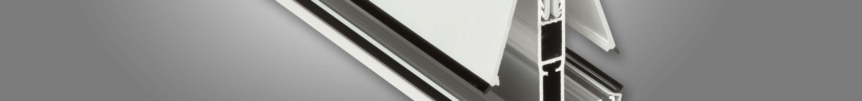 3m White Wall Plate To Suit Self Support Glazing Bars 