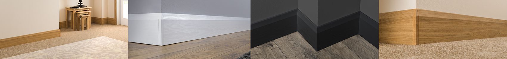 100mm Anthracite Ogee Roomline Skirting Board 5m