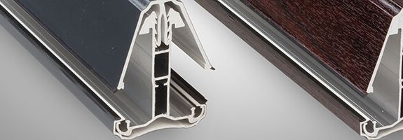 3m Black Ash Eaves Beam To Suit Self Support Glazing Bars 