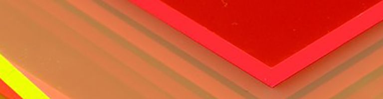 Perspex® Fluorescent 3mm Lava Orange 3T19 2030mm x 1520mm