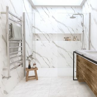 Blanco (matt) 10mm Zest Shower Panel 1m x 2.4m