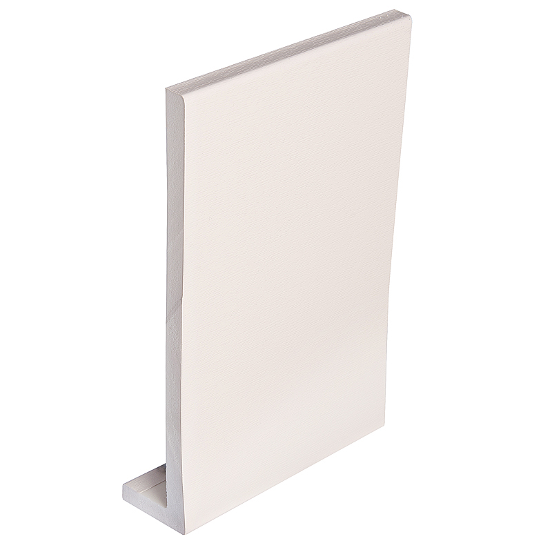 405mm x 9mm Cream Fascia Cover Board 5m Double Ended image