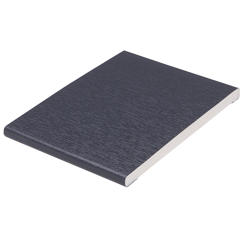 150mm x 9mm Anthracite Grey Flat Soffit Board 5m (RAL7016) image