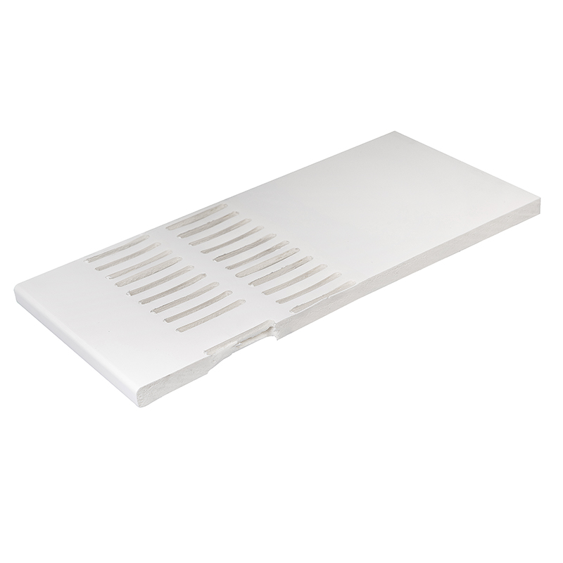 150mm x 9mm White Double Vented Soffit 5m image