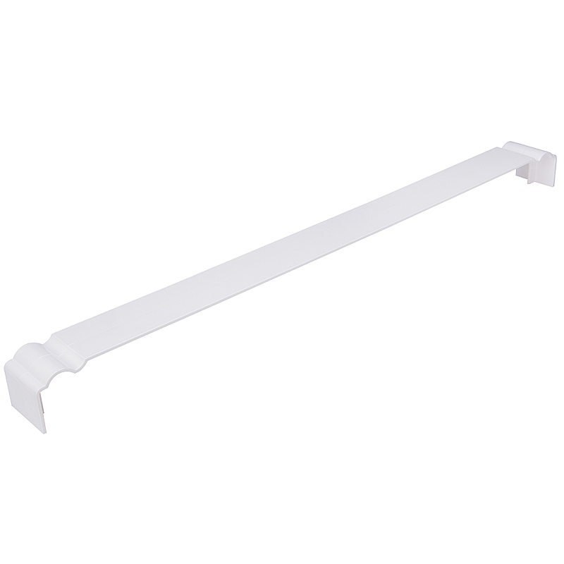 500mm x 35mm Plain White Double Ended Ogee Fascia Joint image