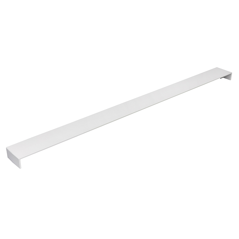 500mm x 35mm Plain White Double Ended Flat Fascia Joint image