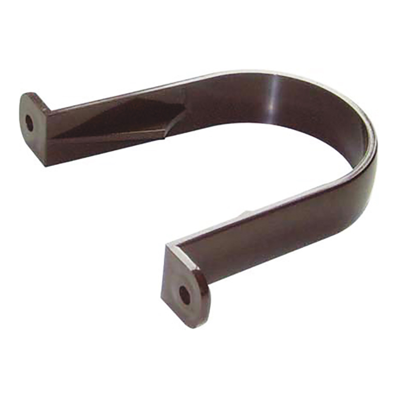 68mm Round Brown Pipe Clip  image