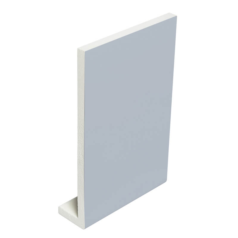 200mm x 9mm Smooth Light Grey Fascia Cover Board 5m (RAL7040)