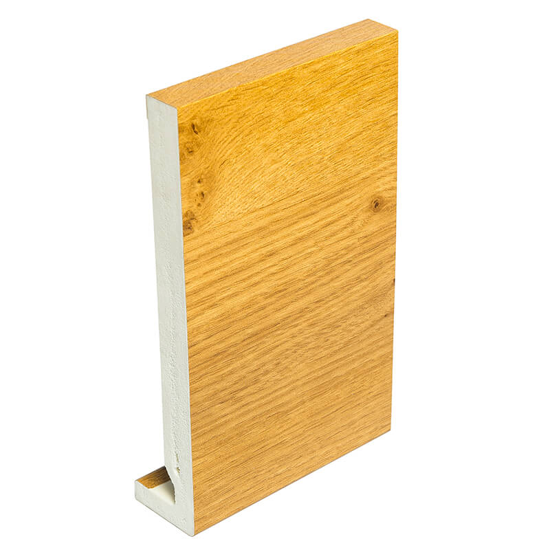 405mm x 16mm Irish Oak Replacement Fascia Board 5m Double Ended image