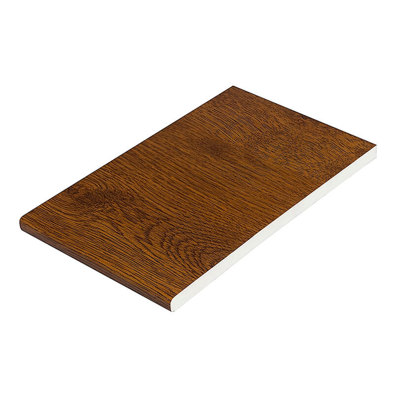 100mm x 9mm Light Oak Flat Soffit Board 5m image