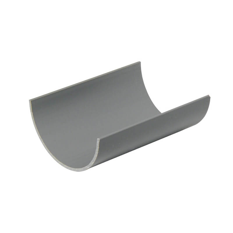 2m Gutter 76mm Grey Miniflo image