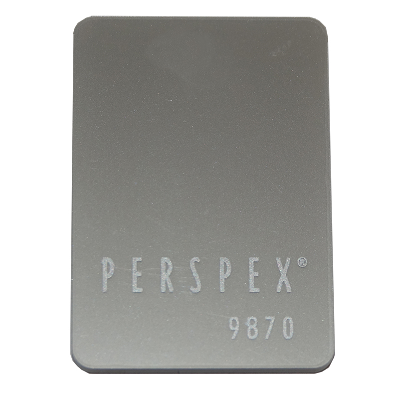 3mm Perspex Metallics Silver 9870 image