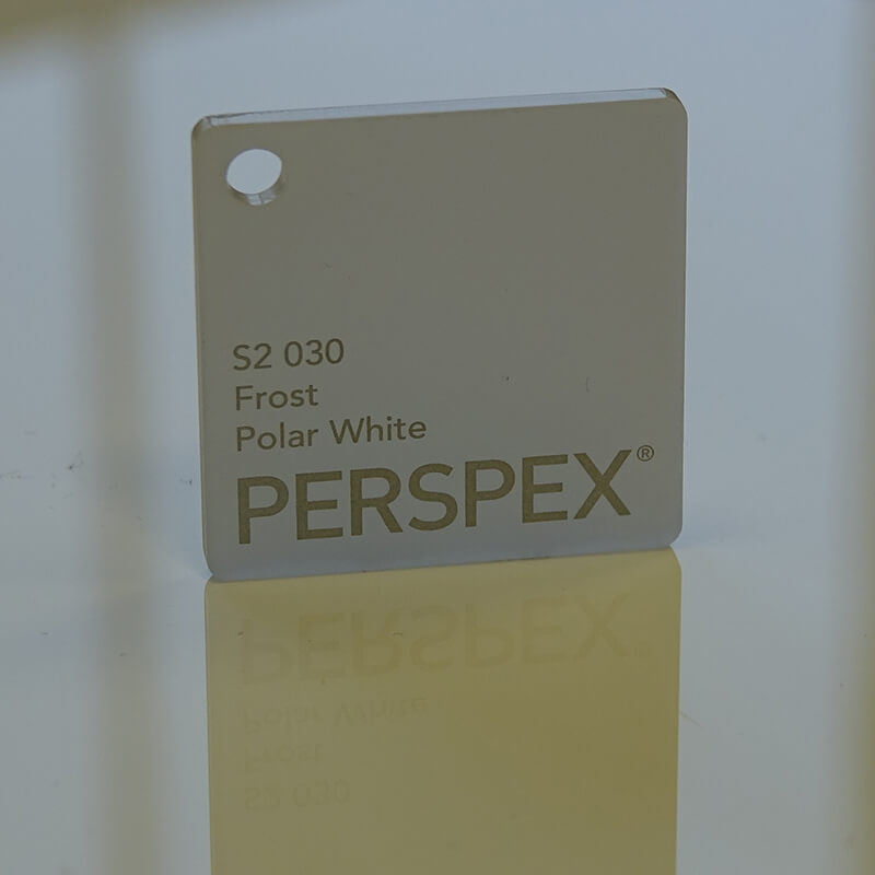 Perspex® Frost 3mm Polar White S2 030 3050mm x 2030mm