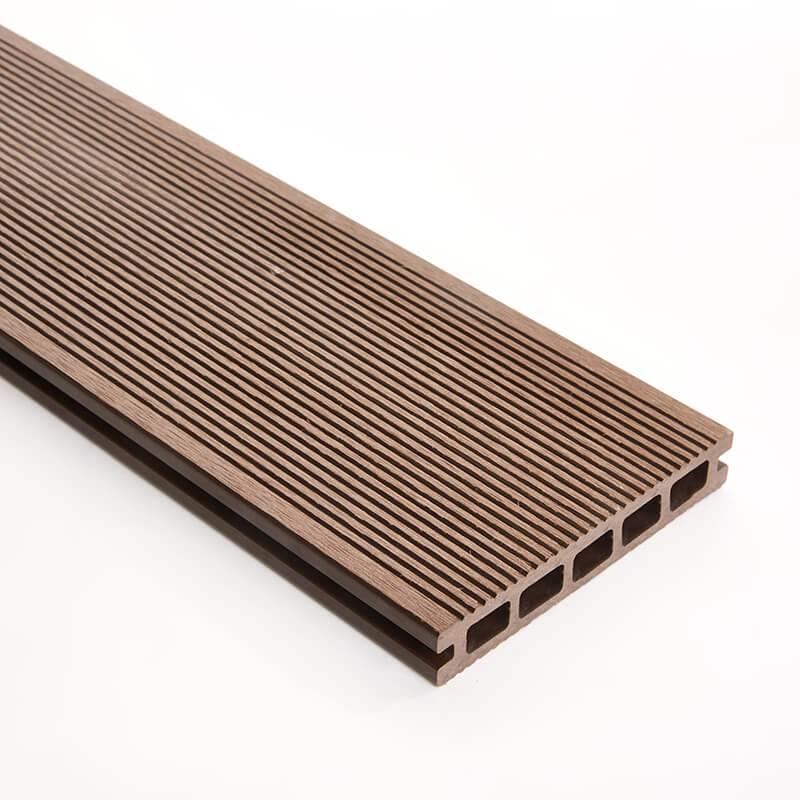 148mm Brown Double Faced WPC Decking 5m 
