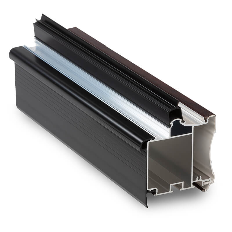 3m Rosewood Eaves Beam To Suit Self Support Glazing Bars 