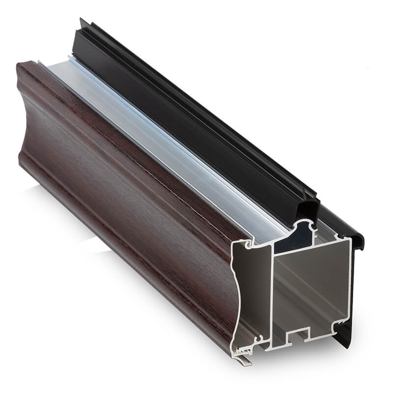 4m Rosewood Eaves Beam To Suit Self Support Glazing Bars  image