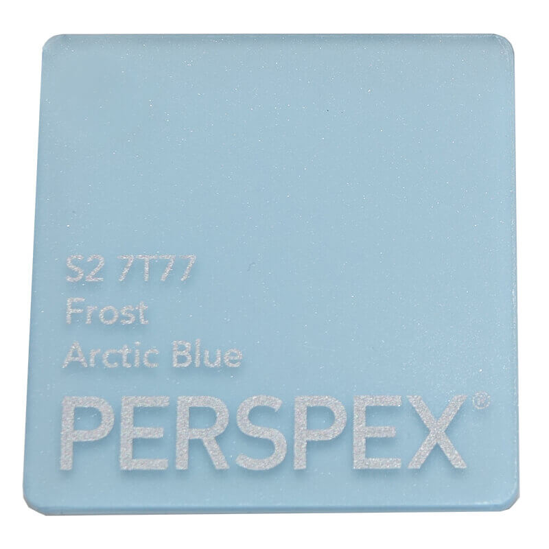5mm Perspex Frost Arctic Blue S2 7T77 image