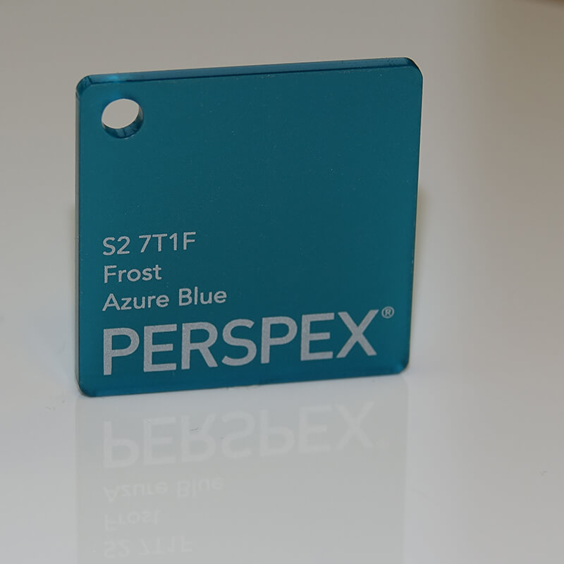 Perspex® Frost 3mm Azure Blue S2 7T1F 3050mm x 2030mm