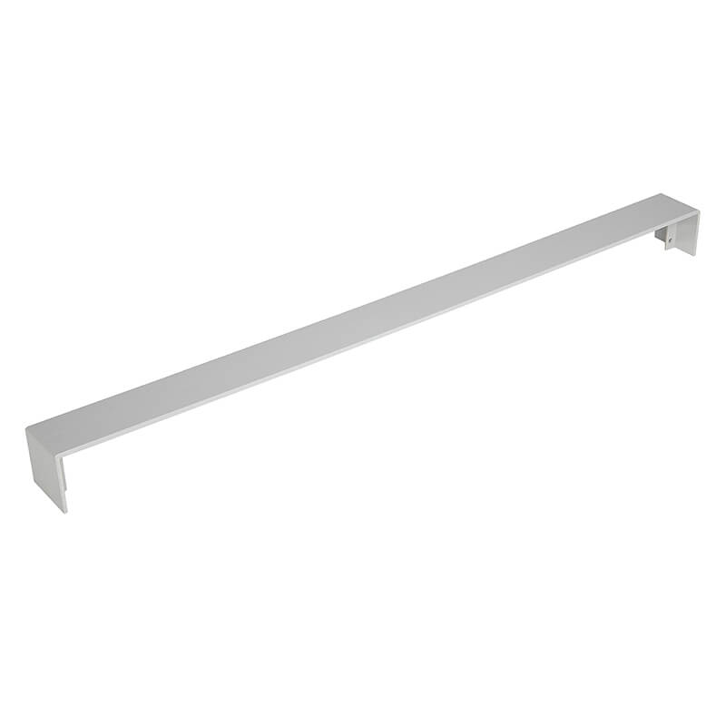 500mm x 35mm Smooth Light Grey Double Ended Fascia Joint image