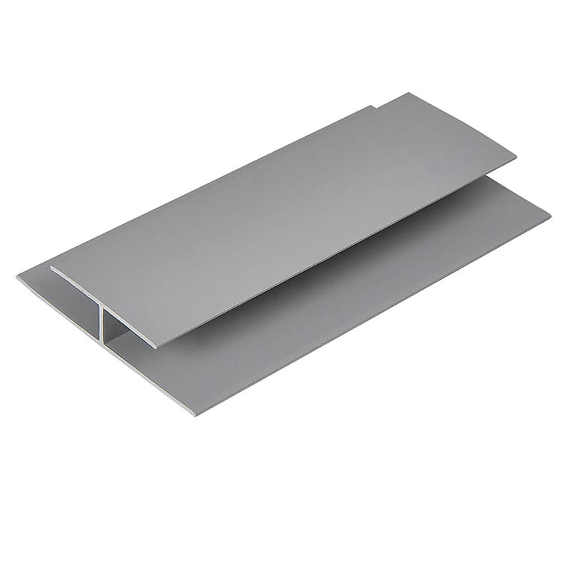 Smooth Light Grey Soffit Joint Trim 5m image