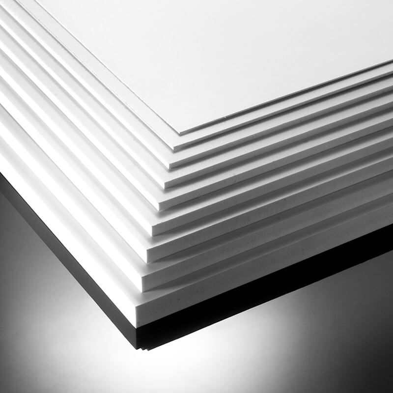 10mm Medium Density White Matt Foam  image
