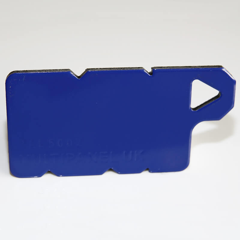 3mm Blue RAL5002 Aluminium Composite Sheet  image