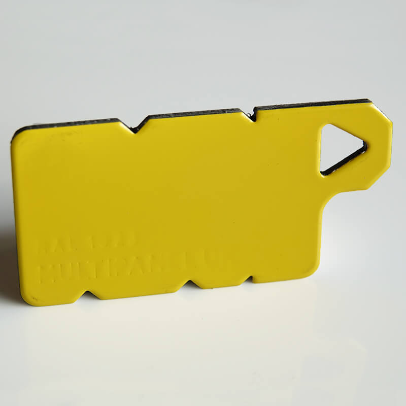 3mm Yellow RAL1023 Aluminium Composite Sheet  image