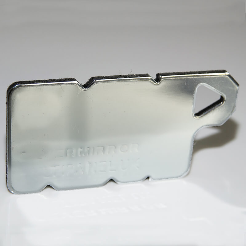 3mm Exterior Silver Mirror Aluminium Composite Sheet  image