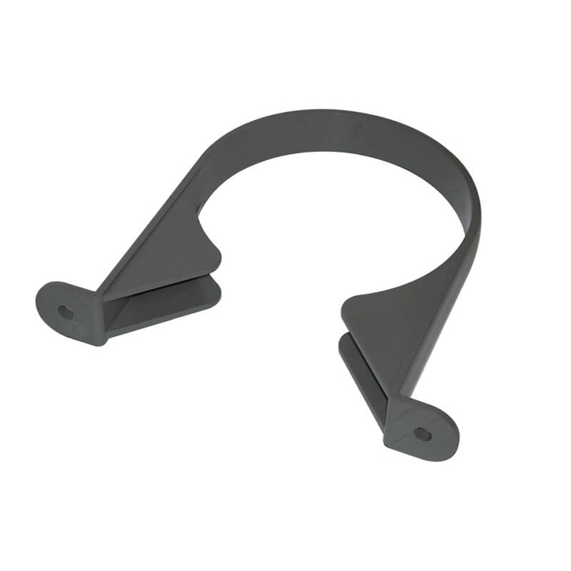 Pipe Clip Anthracite Grey 110mm 