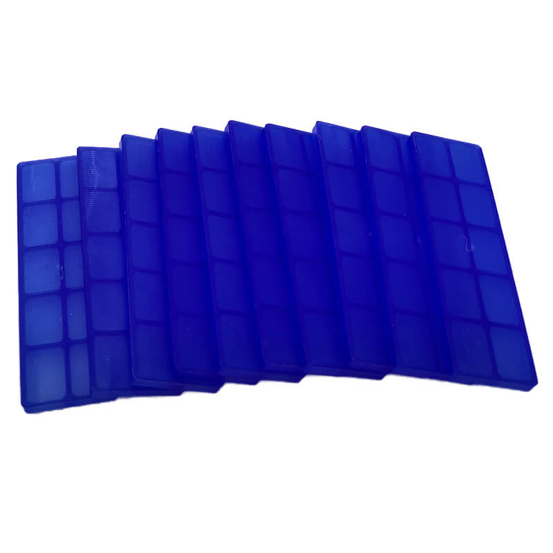 Flat Packers 5mm Blue Box of 100    image