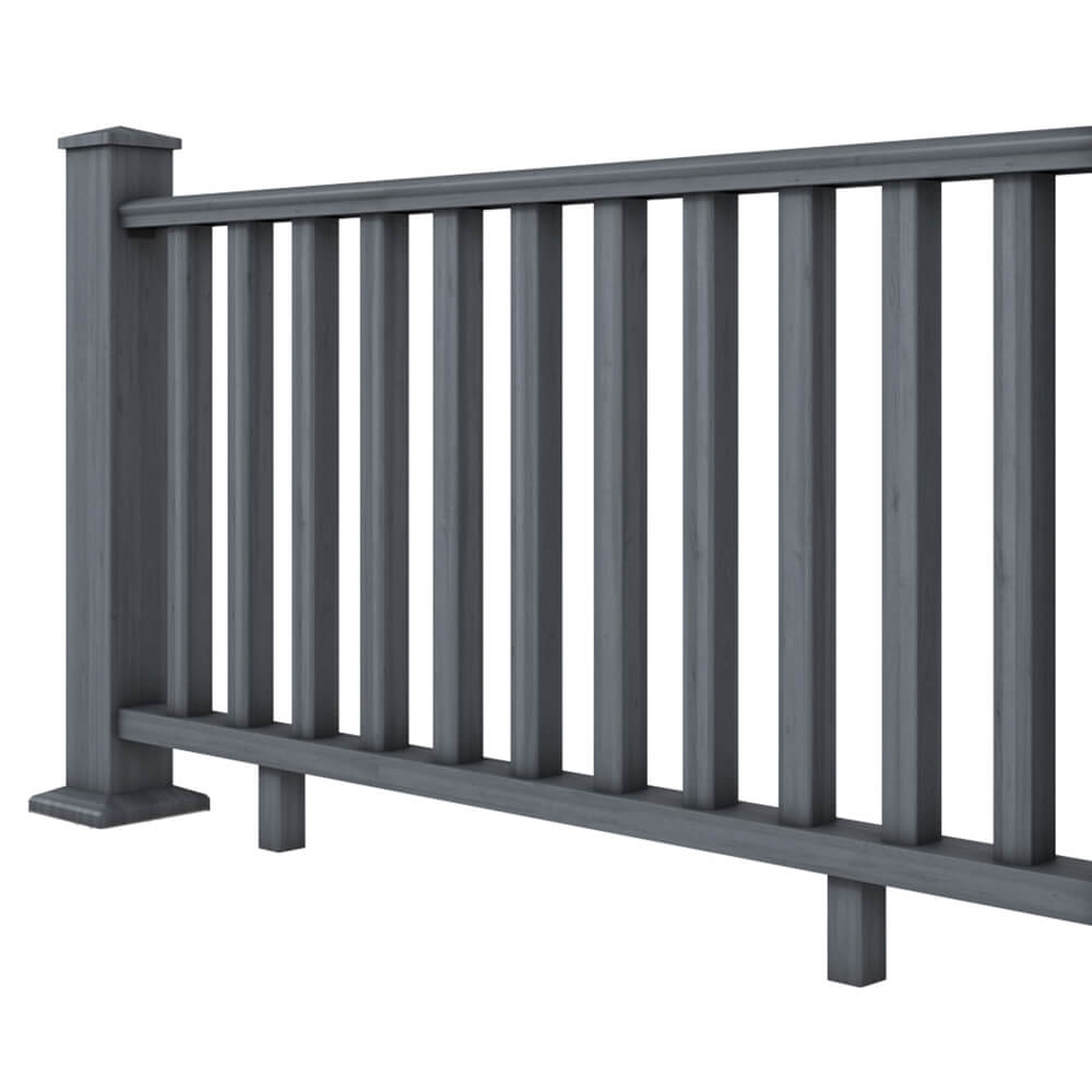 Charcoal Balustrade Post and Rail System 1.8m image