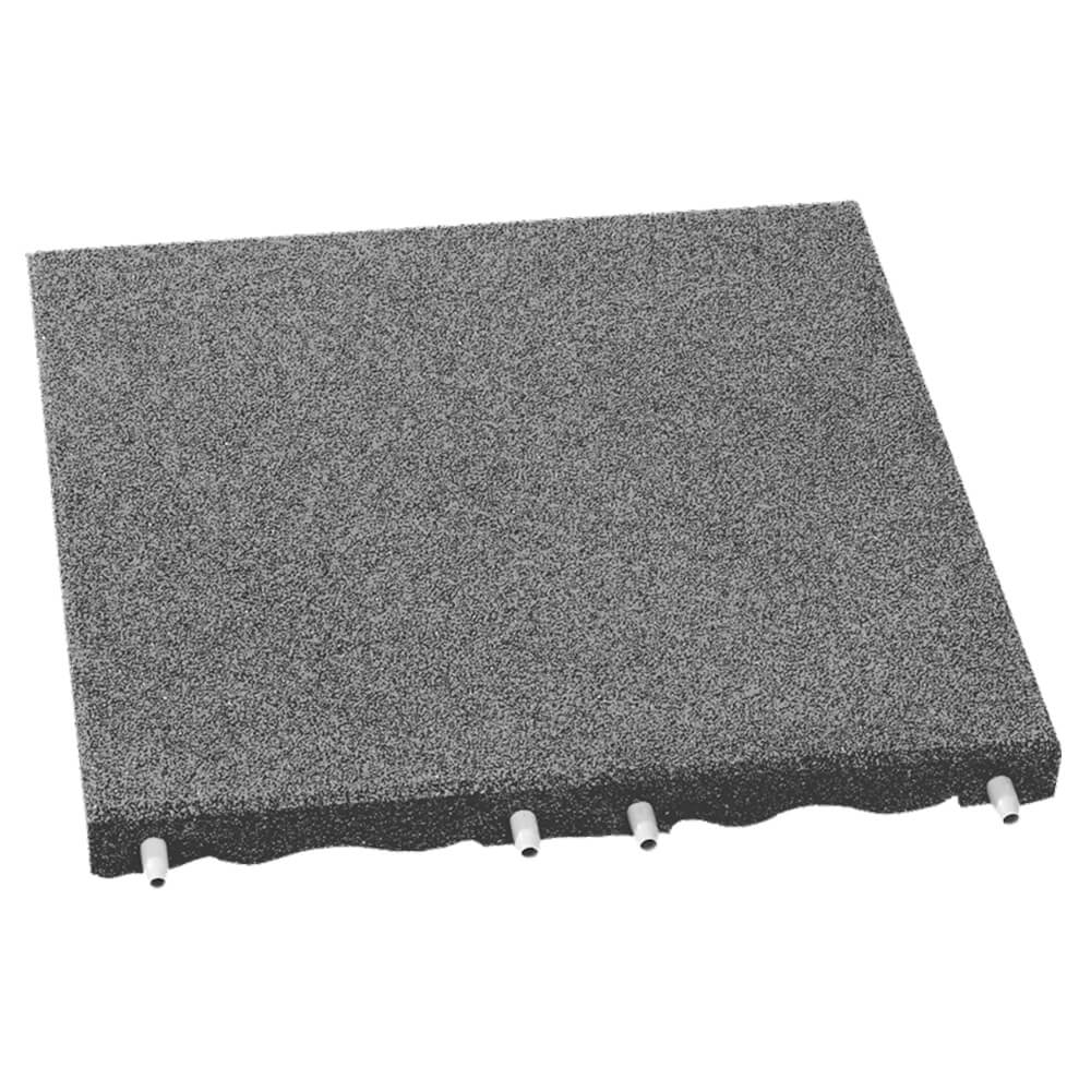 Grey 40mm RubberLok Play-Safe Tile (500mm x 500mm) image